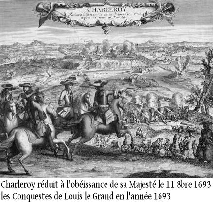 1693-Charleroy réduit à l'obéissance de sa Majesté